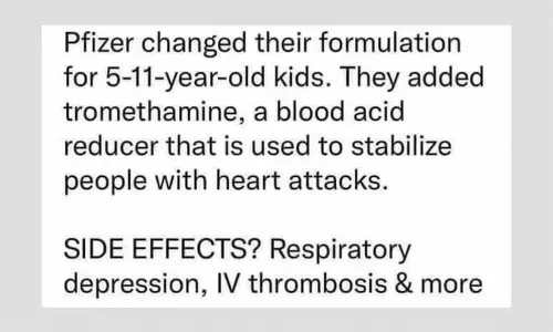 Tromethamine Added To Pfizers COVID-19 Vaccine To Prolong Storage