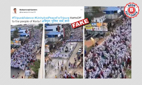 Video Of Anti-CAA Rally In Kerala Shared As March Against Tripura Violence