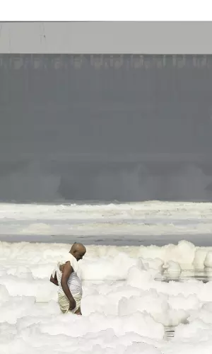 Foaming At The Mouth: Delhis Water Supply Hit After Ammonia Levels Rise In Yamuna