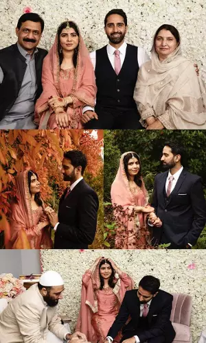 Nobel Peace Prize Winner Malala Yousafzai Ties The Knot With Pakistani Beau Asser Malik