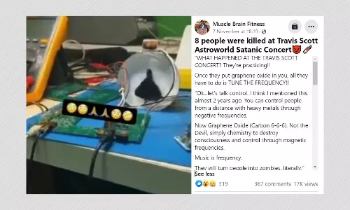 Deaths At Travis Scotts Astroworld Festival Were Not Caused By COVID-19 Vaccines