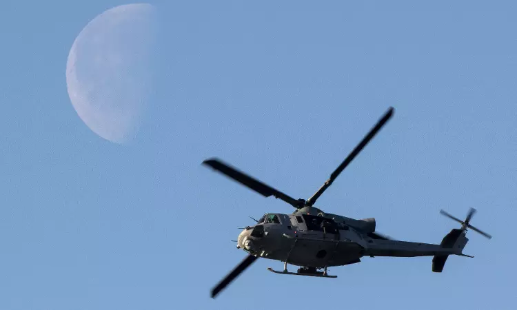 Visual Art Passed Off As Video Of Daredevil Spinning on Helicopter