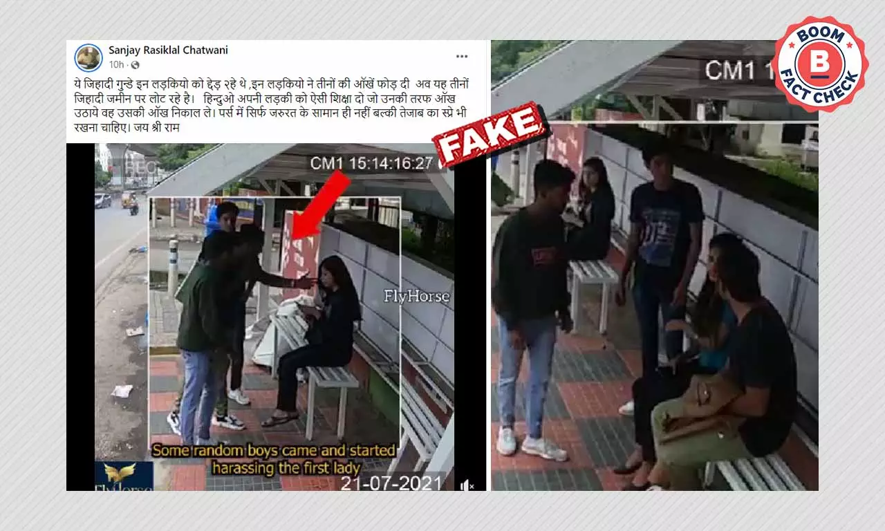 Staged Video To Raise Awareness On Harassment Viral With Communal Claim