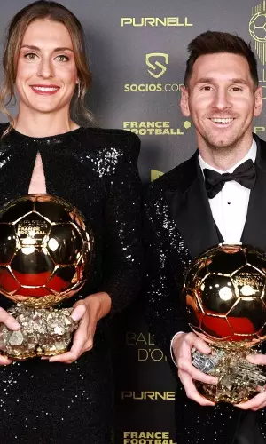 Lionel Messi Wins Seventh Mens Ballon dOr Title, Barcelonas Alexia Putellas Claims Womens Award