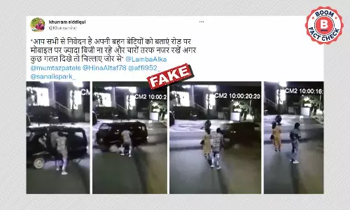 Dramatized Video Of A Woman Being Kidnapped Viral As Real Incident