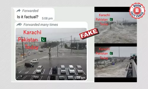 2011 Video Of Tsunami In Japan Revived As Karachi Floods