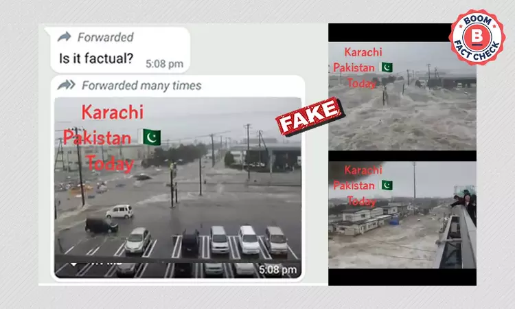 2011 Video Of Tsunami In Japan Revived As Karachi Floods