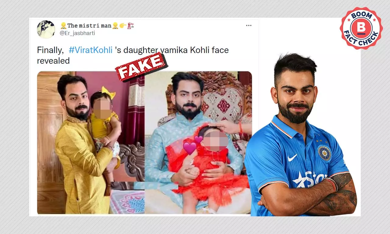 Photo Of Virat Kohli Lookalike Viral As Cricketer Posing With Daughter