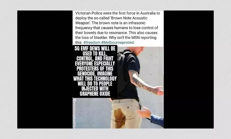 Prank Video Falsely Shared As Melbourne Police Using Sonic Weapon