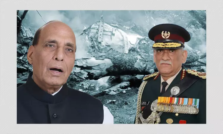 Tri-Services Inquiry Into Crash: Rajnath Singh To Parliament