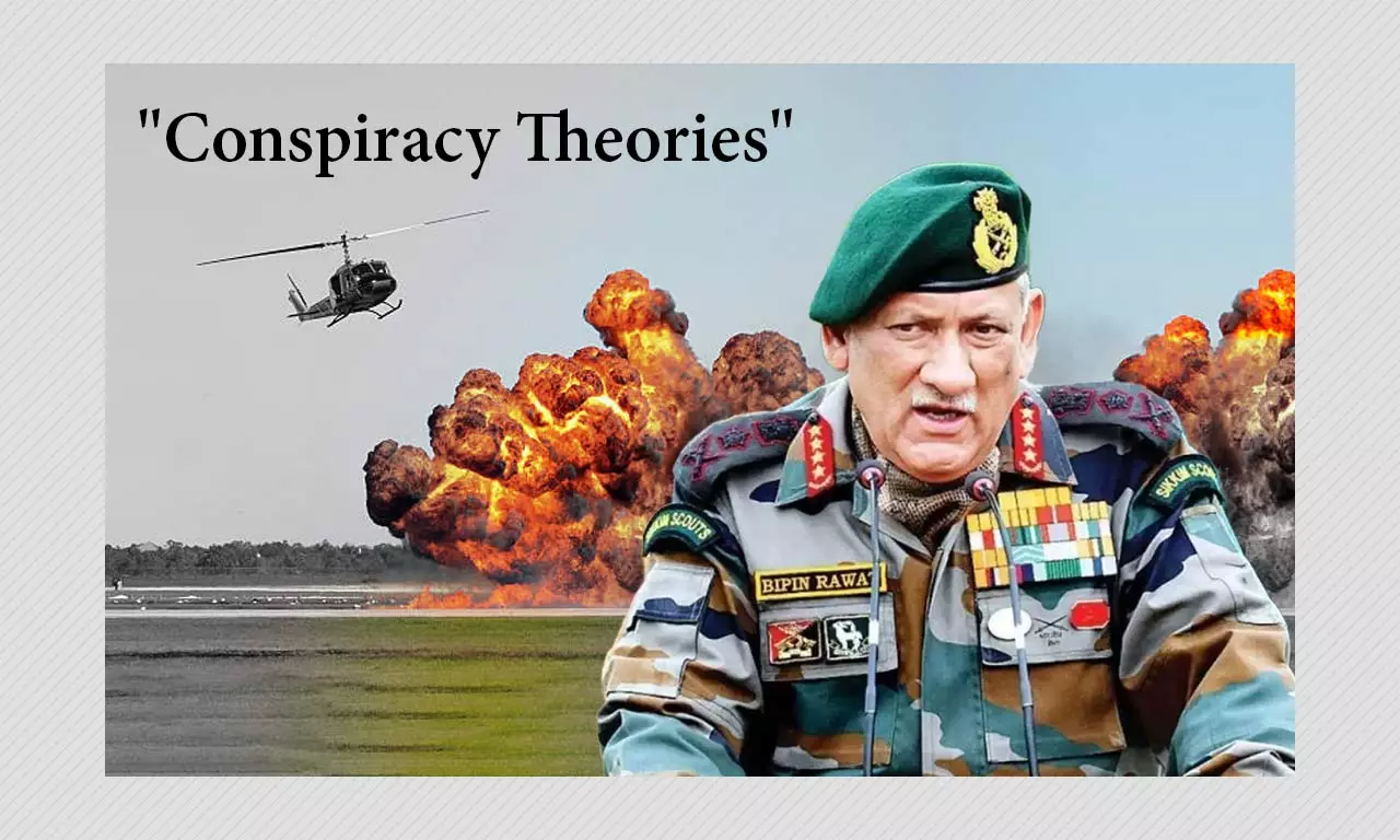 Conspiracy Theories Grip Social Media Following General Bipin Rawats Death