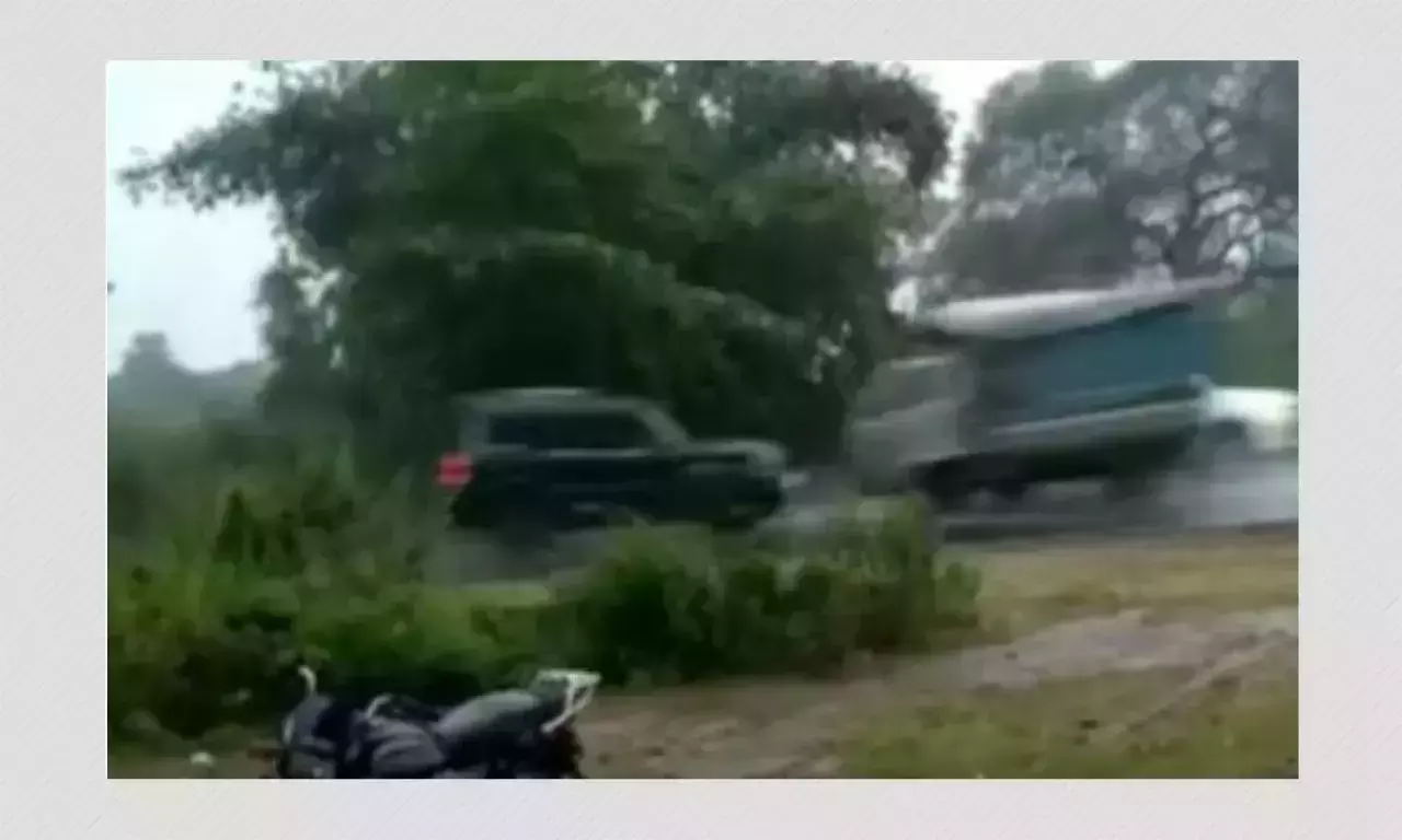 Car Crash In India Shared As Collision In Myanmar With Reference To Junta