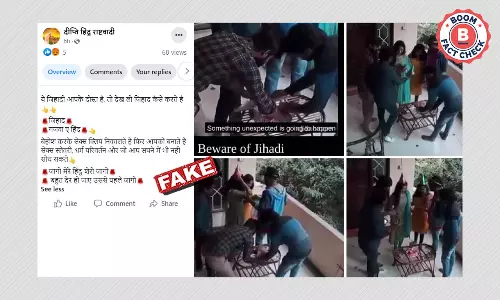 Dramatized Video Viral With False Claim Of Muslim Men Spiking Birthday Cake