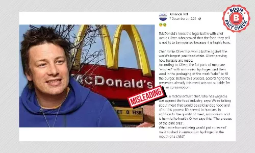 Did Jamie Oliver Prove McDonalds Food As Unfit For Human Consumption?