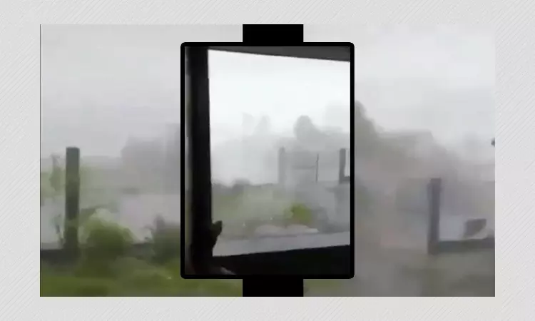 No, This Is Not A Video Of Typhoon Rai Hitting The Philippines