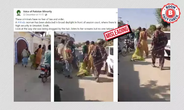 Video Of Domestic Violence From Pak Shared In India With False Communal Spin