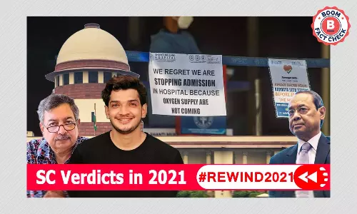 Covid Management, Womens Rights And Free Speech: SC Verdicts Of 2021