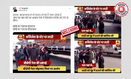 2018 Video Of BJP Leader Assaulting Differently-Abled Man Revived