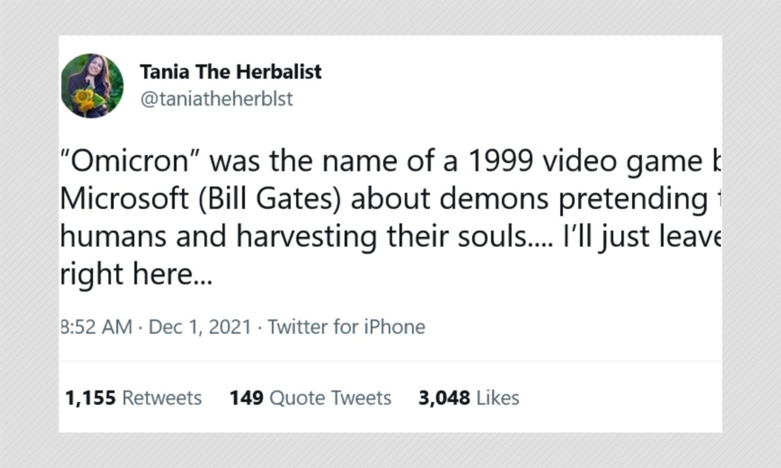 Omikron Video Game Was Not Made By Microsoft Or Bill Gates | BOOM