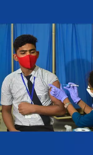 India Starts Vaccine Drive For 15-18-Year-Olds, Day 1 Records More Than 40 Lakh First Dose Shots