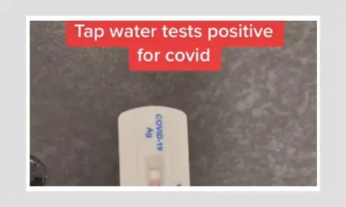 Does Tap Water Return A Positive Result From COVID-19 Rapid Test?