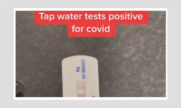 Does Tap Water Return A Positive Result From COVID-19 Rapid Test?