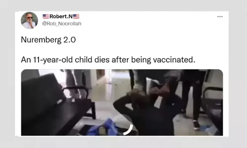 Syria Blast Victim Video Falsely Shared As Death Due To COVID-19 Vaccine