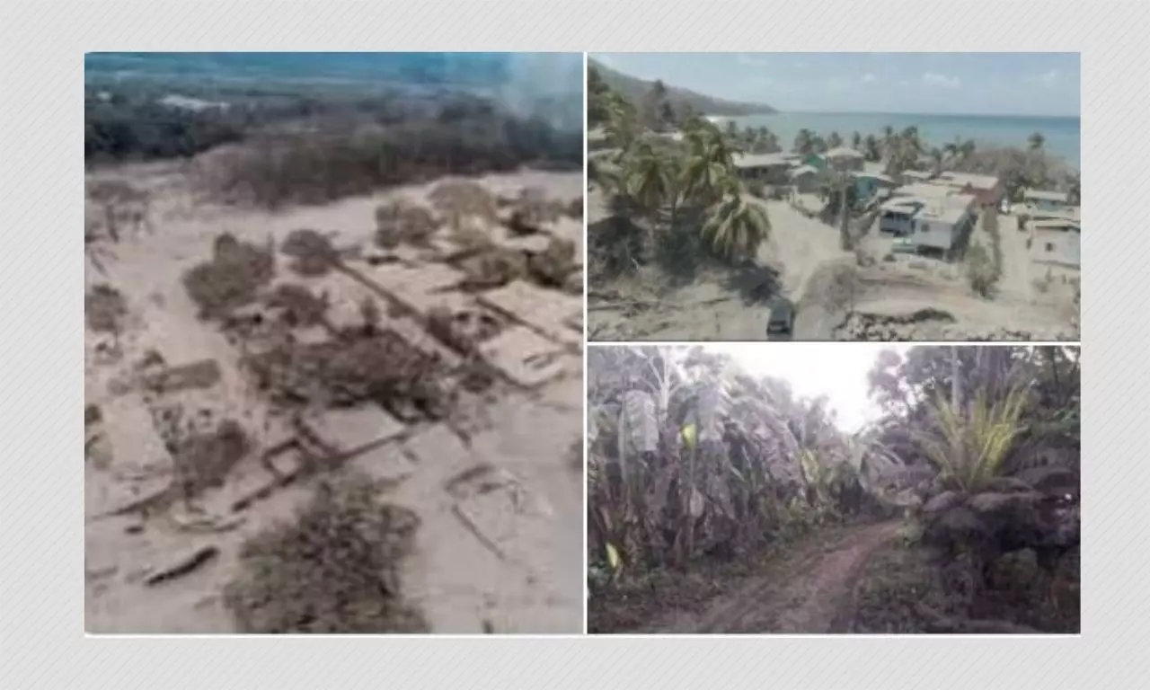 Images Of 2018 Volcanic Eruption In Guatemala Passed Off As Tonga Tsunami