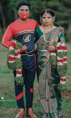 This Kerala Groom Dressed Up As Minnal Murali For His Wedding