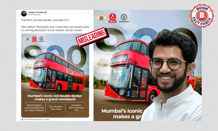 Photo Of UKs Hybrid Electric Bus Shared As BEST Revamped Double Deck EV