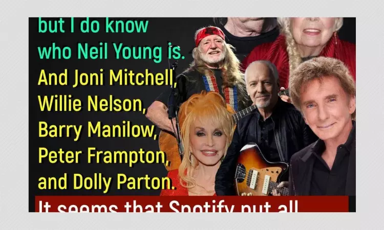 Willie Nelson, Dolly Parton And Others Have Not Removed Songs From Spotify