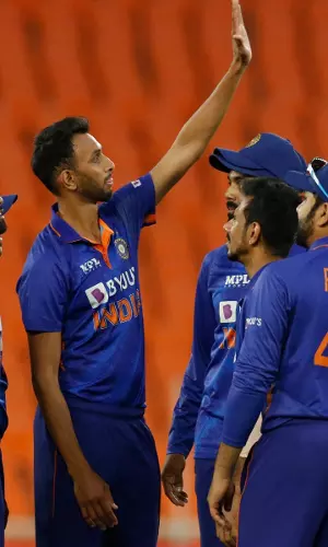 Prasidh Krishnas 4-Wicket Haul Helps India Win By 44 Runs Against West Indies To Seal The Series