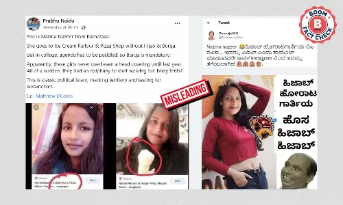 Karnataka Hijab Row: Photos Of JDS Member Peddled With Misleading Claims