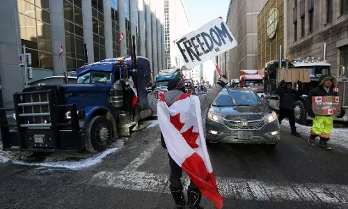 Canadian Govt. Did Not Place Rock-Filled Dumpster To Incite Truckers To Riot