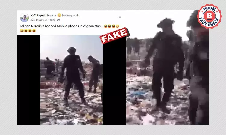 Video Of Pakistan Customs Destroying Phones Revived As Afghanistan