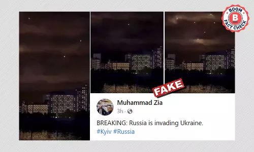 Video Game Footage Viral As Visuals Of Russian Air Strike On Ukraine