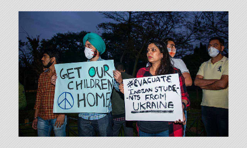 Indian Students Stuck In Ukraine Dispute Govt Claims On Advisories