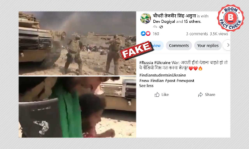 Old Video Of US Aid Worker Rescuing Little Girl In Iraq Shared As Ukraine