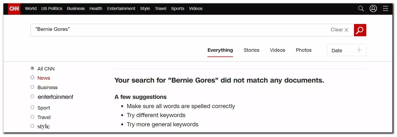 Screenshot From CNNs Website Screenshot From CNNs Website