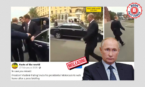 2013 Video Of Putin Ditching Security Detail To Walk Alone Viral As Recent