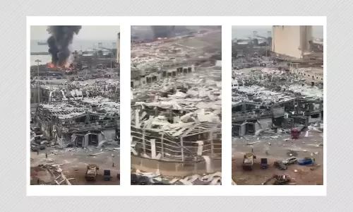 Video Showing Aftermath Of 2020 Lebanon Port Blast Viral As Ukraine