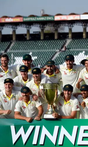 Australia Defeat Pakistan By 115 Runs To Lift Benaud-Qadir Trophy