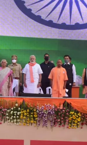 Yogi Adityanath Takes Oath As Uttar Pradesh CM; PM Modi, Other BJP Bigwigs Attend Grand Event