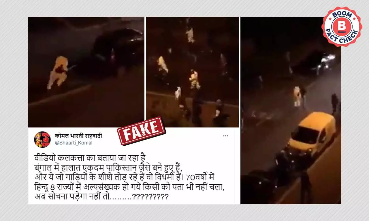 Old Video From Switzerland Shared As Kolkata With False Communal Spin