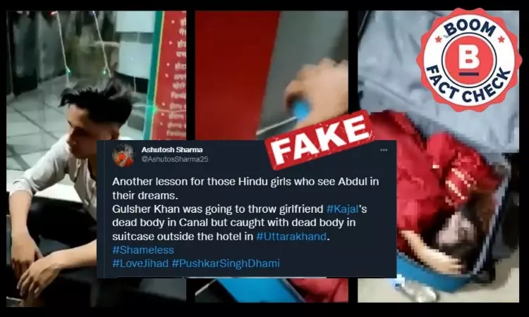 Video Of Murdered Woman In A Suitcase In Uttrakhand Peddled With Communal Spin