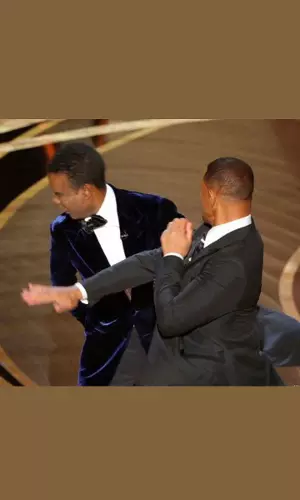 Watch: Will Smith Punches Chris Rock After Joke On Wife Jada Pinkett Smith At Oscars 2022 Ceremony