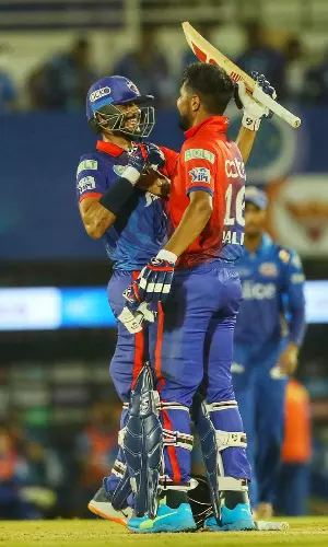 TATA IPL 2022 Match 2: Delhi Capitals beat Mumbai Indians By 4 Wickets