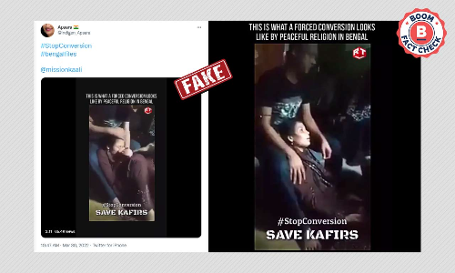 Exorcism Video From Bangladesh Peddled As Forced Conversion In West Bengal