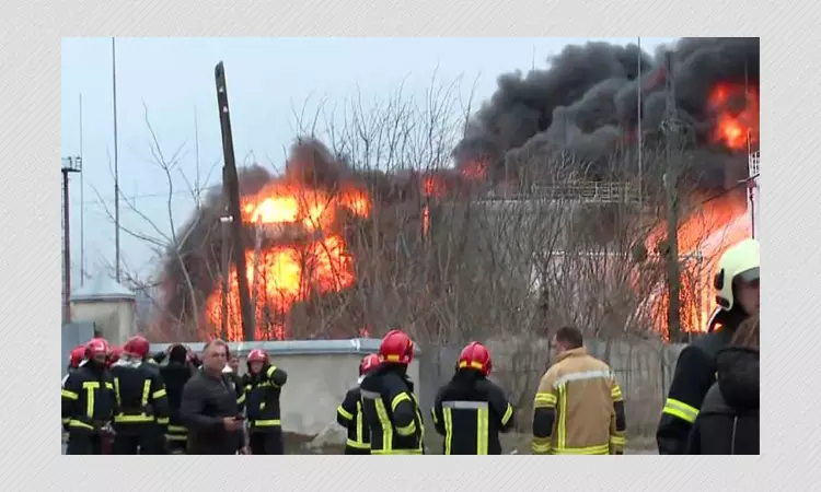 No, CNN Did Not Report Canadian Fire As Ukraine