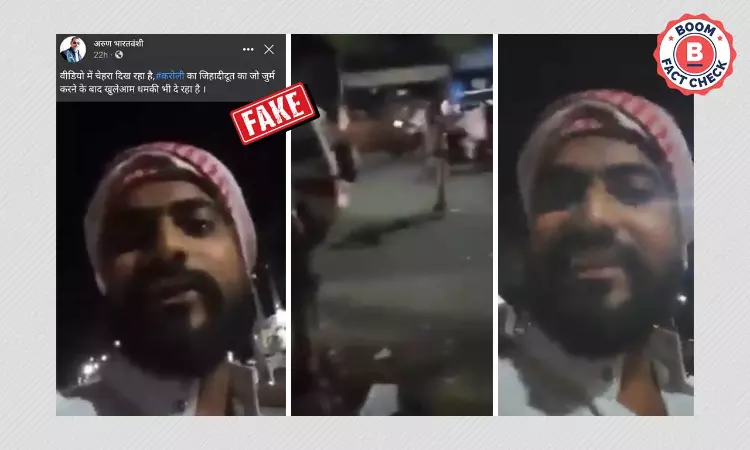 Threat Video From Telangana Falsely Shared As Karauli, Rajasthan